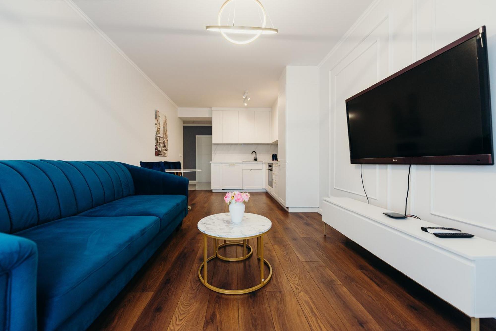 ז'שוב 3 Bedrooms Premium Bella Blue For 8 Guests With Ac And Free Out Side Parking מראה חיצוני תמונה