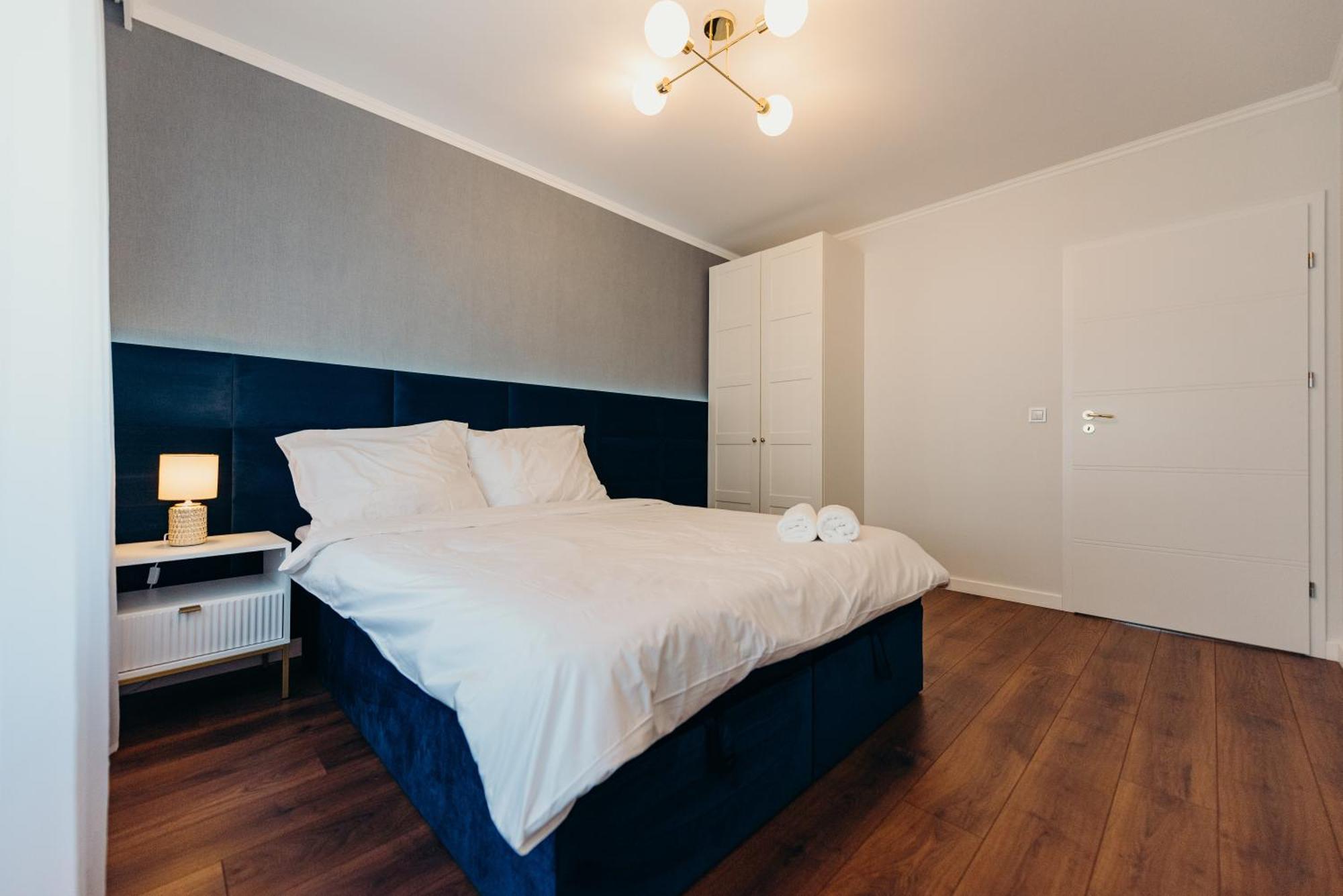 ז'שוב 3 Bedrooms Premium Bella Blue For 8 Guests With Ac And Free Out Side Parking מראה חיצוני תמונה