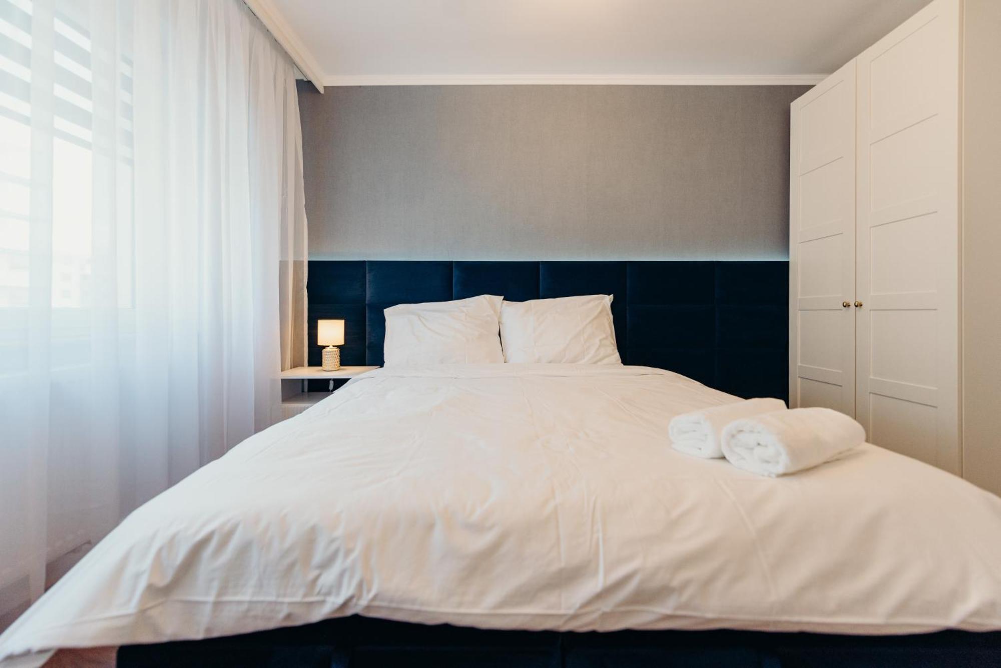 ז'שוב 3 Bedrooms Premium Bella Blue For 8 Guests With Ac And Free Out Side Parking מראה חיצוני תמונה