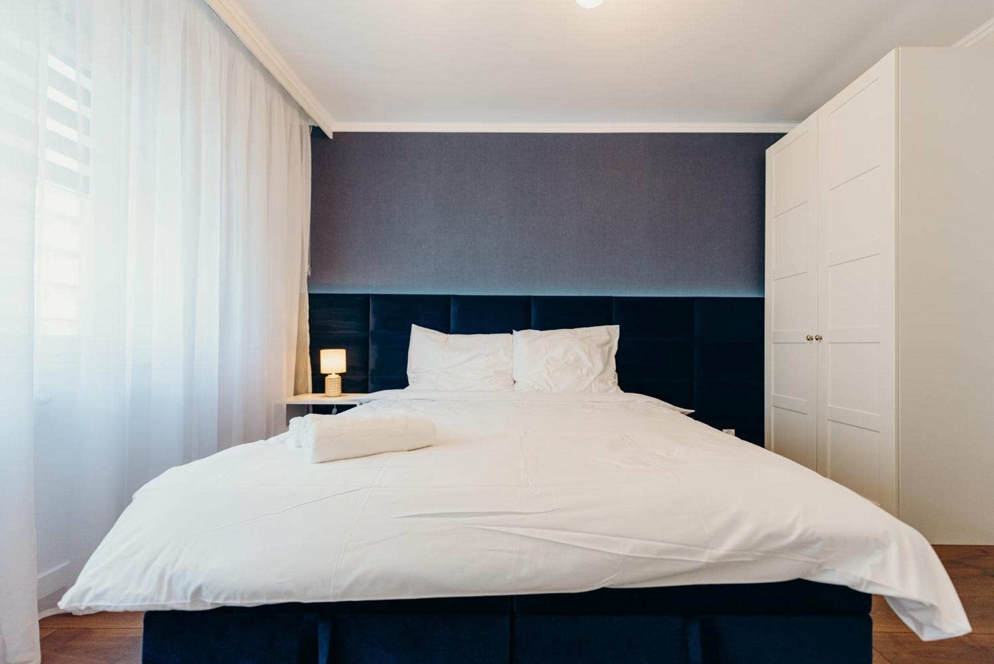 ז'שוב 3 Bedrooms Premium Bella Blue For 8 Guests With Ac And Free Out Side Parking מראה חיצוני תמונה