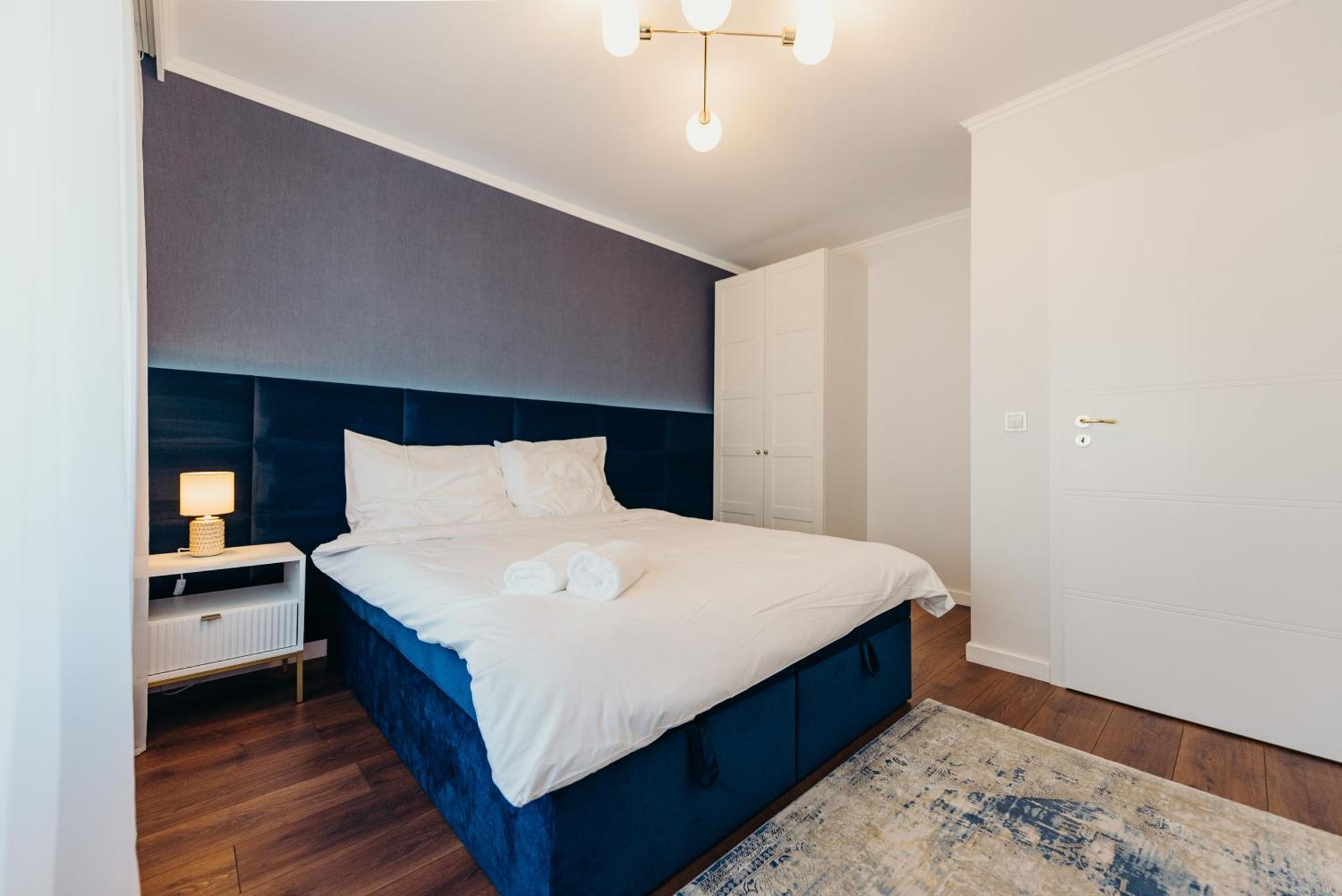 ז'שוב 3 Bedrooms Premium Bella Blue For 8 Guests With Ac And Free Out Side Parking מראה חיצוני תמונה