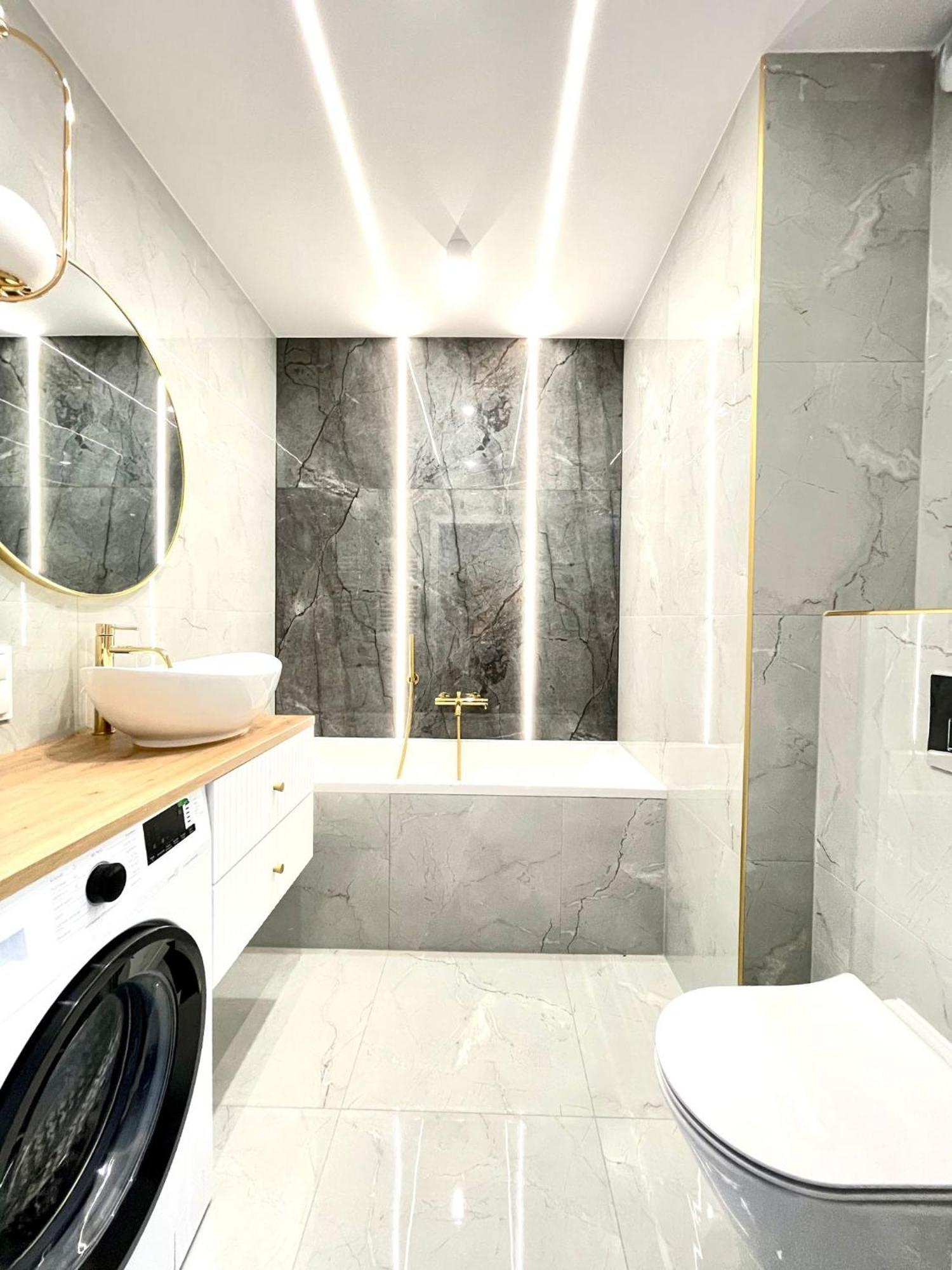 ז'שוב 3 Bedrooms Premium Bella Blue For 8 Guests With Ac And Free Out Side Parking מראה חיצוני תמונה